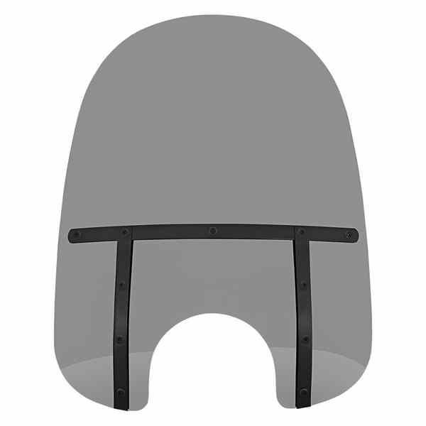 並行輸入品】 ファッツ ウィンドシールド - ブラックスモーク 21インチ