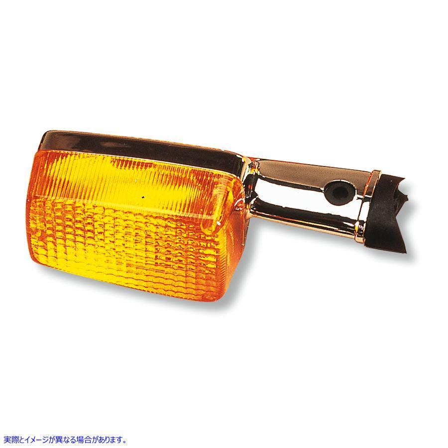 【並行輸入品】 ケーアンドエス・テクノロジーズ ウィンカー - ホンダ - 琥珀色 251095 K\u0026S TECHNOLOGIES TURN SIGNAL HONDA-AMBER #DRAG ライト、レンズ-その他ライト、レンズ
