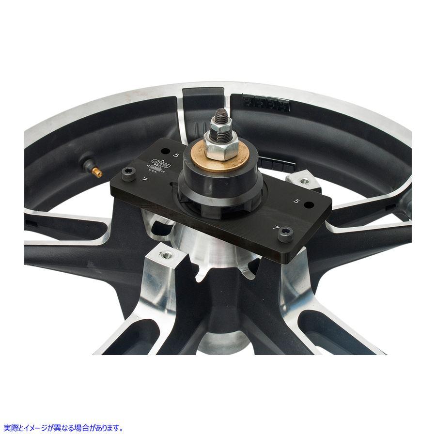 【並行輸入品】 ジムズ ツールホイールベアリングサポートプレート 913 38020062 JIMS TOOL WHEEL BEAR SUPP PLAT #DRAGの画像