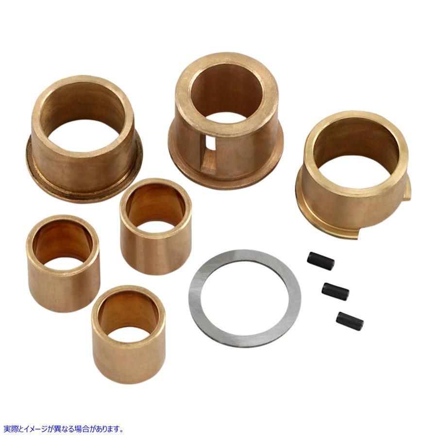 【並行輸入品】 イースタン・自動二輪車一部分 カムブッシングキット - ビッグツイン 15-0117 DS194172 EASTERN MOTORCYCLE PARTS CAM BUSHING  #DRAG