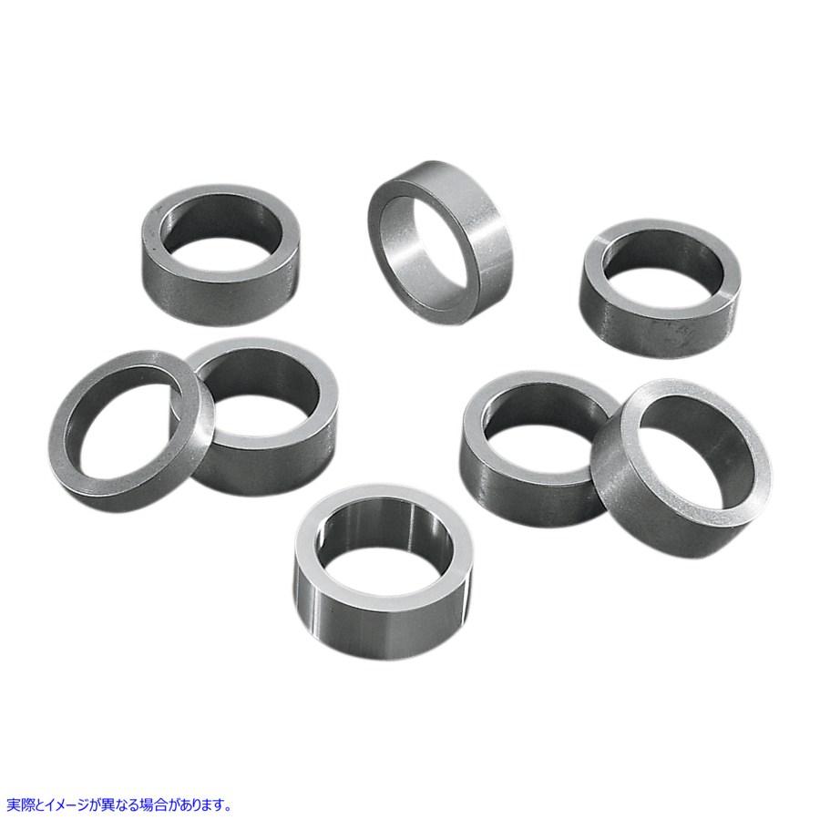 【並行輸入品】 ジムズ スプロケットシャフトスペーサー - 8個セット 24029-KIT DS197035 JIMS SPRKT SHAFT SPACER SET 8 #DRAG