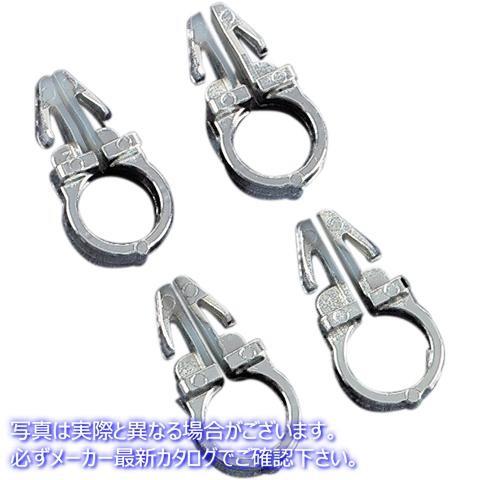 互換品】 ドラッグスペシャリティーズ ハンドルバー配線クリップ - 3/8