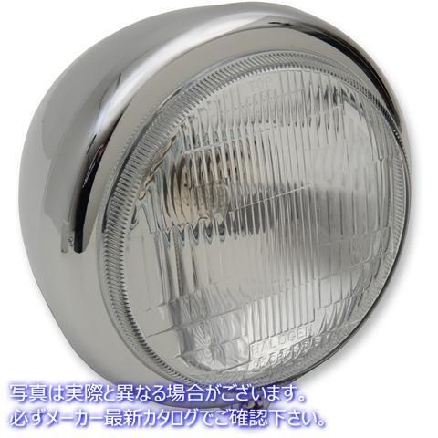 【互換品】 ドラッグスペシャリティーズ ヘッドライト - 5-3/4インチ - プレーン DS280008 DRAG SPECIALTIES HEADLIGHT 5 3/4"CUSTOM MT #DRAG_1
