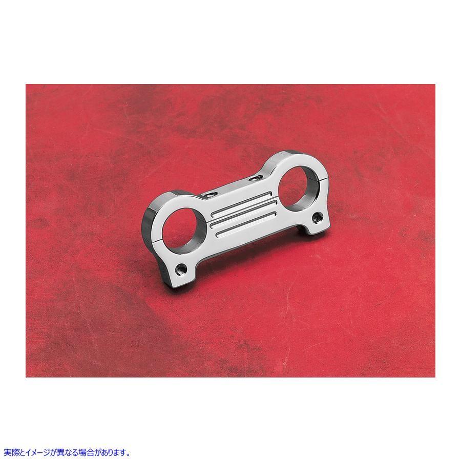 【並行輸入品】 アキュトロニクス 1.25inゲージマウントアダプター - クローム DS373721 ACCUTRONIX STOCK GAUGE MNT 1 1/4B バイク-メーター、インジケーター-車、バイク、自転車