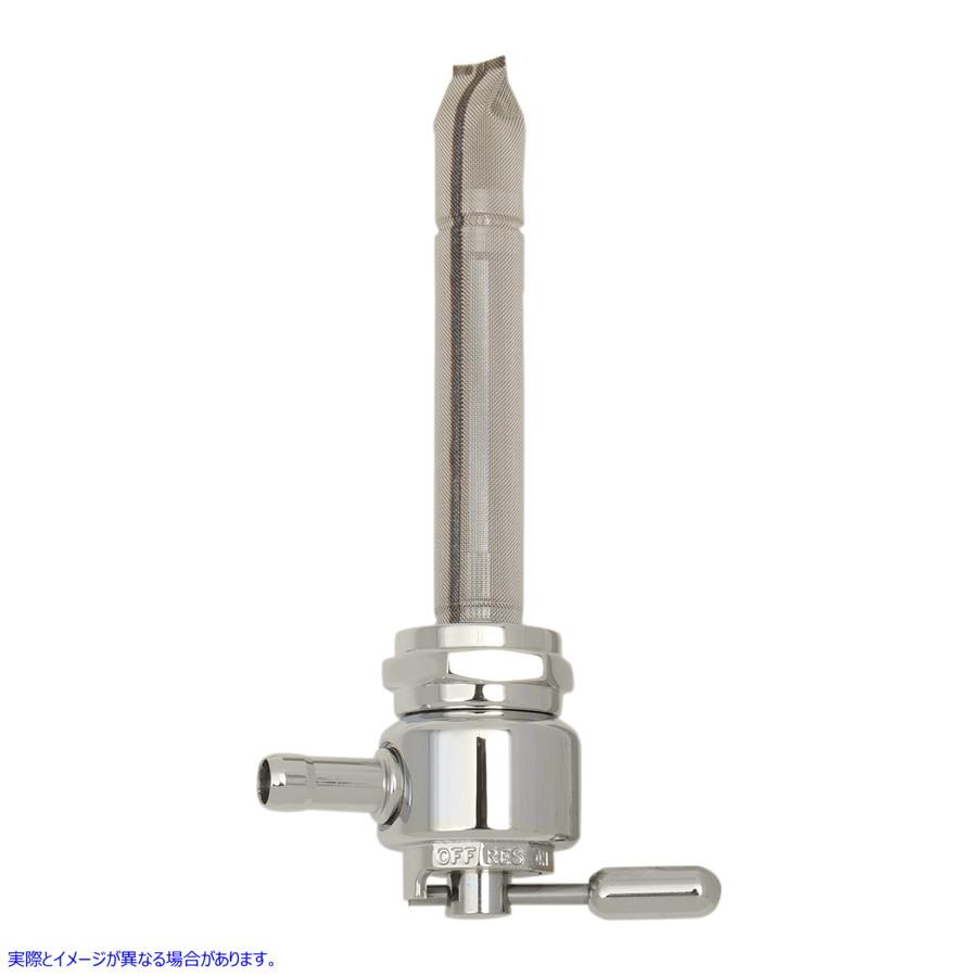 並行輸入品】 燃料バルブ - クローム 22mm 丸型 ピンゲル PINGEL Fuel