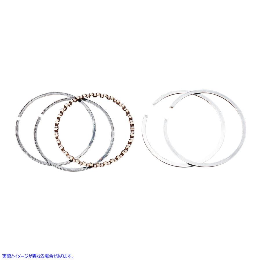 【並行輸入品】 ヘイスティングス ピストンリング - ツインカム 2M4941 DS750692 HASTINGS RINGS 95\" T.C 3.875 STD #DRAG