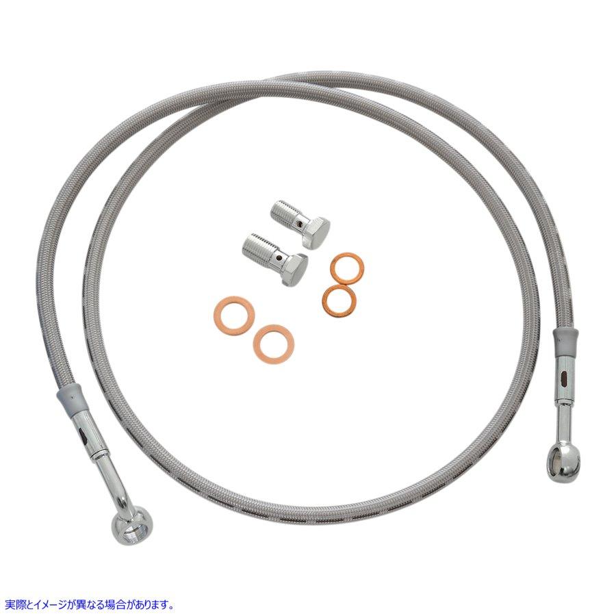 【並行輸入品】 グッドリッジ フロントブレーキラインキット 固定ディスク9209D GOODRIDGE LINE FR BRK SS  91FXDB #DRAG