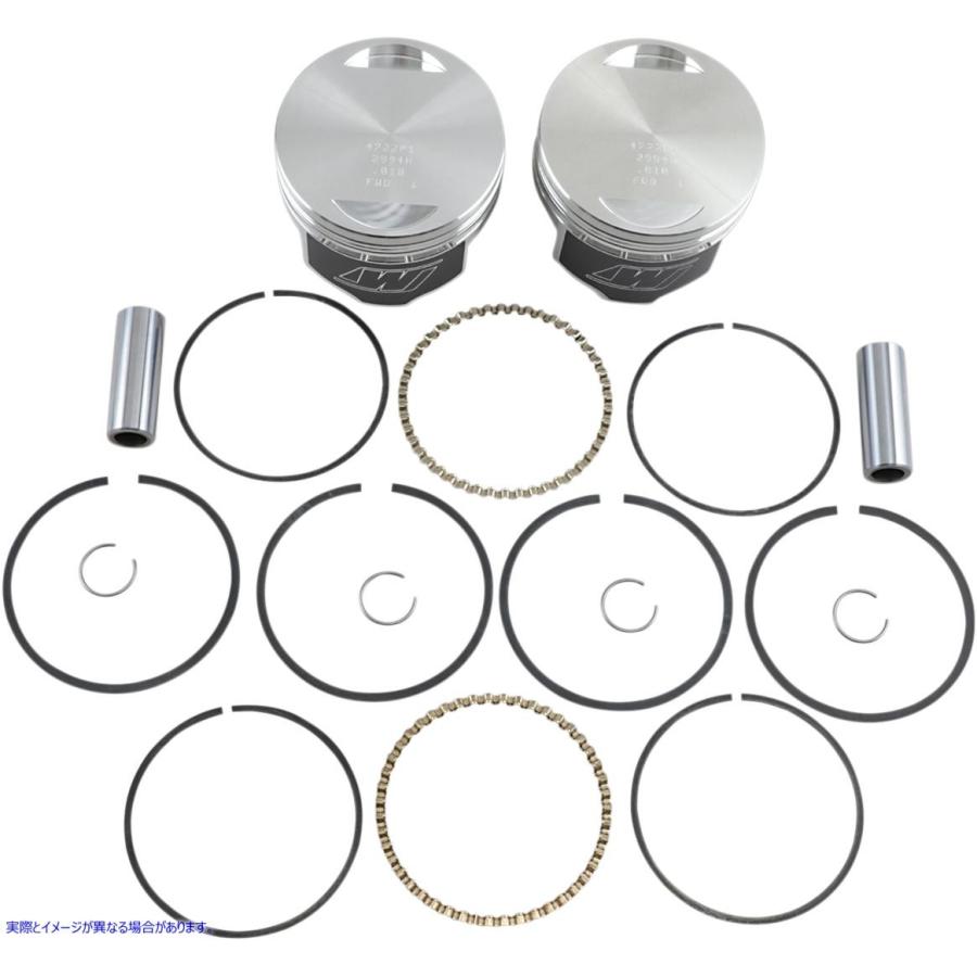 【並行輸入品】 ワイセコ ピストンキット - .010 - エボリューション - ビッグツイン K1641 WISECO PISTON KIT .010 EVO BT #DRAG