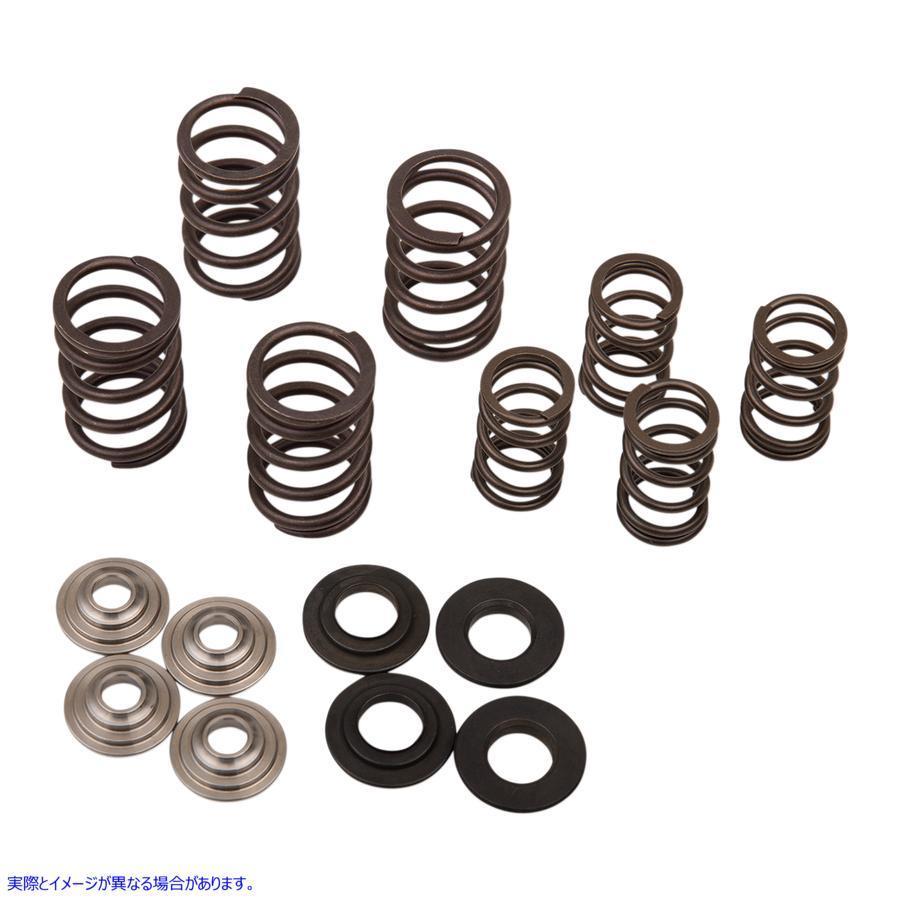 【並行輸入品】 キブルホワイト 弾機一揃いの道具 30-30077 KW3030077 KIBBLEWHITE SPRING KIT 84-95 XR250 #DRAG