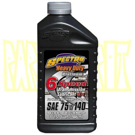 スペクトロ HDプラチナム 6速トランスミッション75w140 4本セット Harley Davidson（ハーレー・ダビッドソン） スペクトロ HDプラチナム