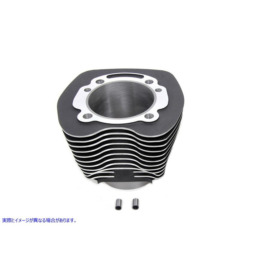 【互換品】 11-1195 103インチ ツインカム 純正交換シリンダー ブラック 取寄せ Vツイン 103 inch Twin Cam Stock Replacement Cの画像