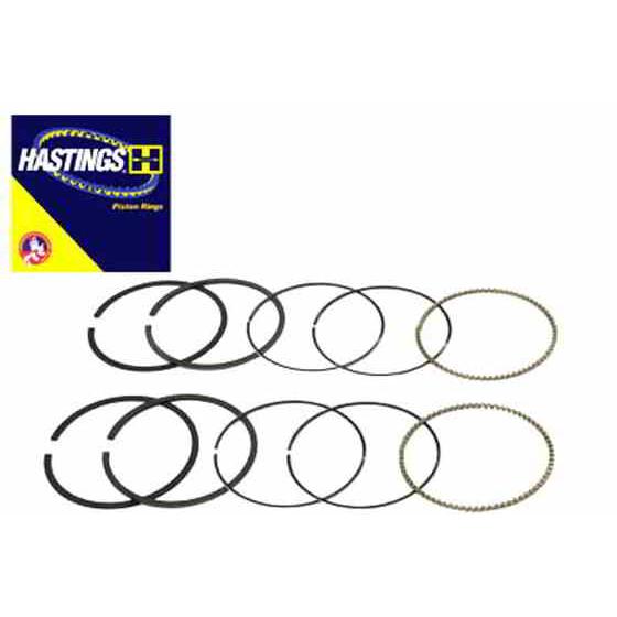 11-1360 80インチエボリューション ピストンリングセット.020 80 inch Evolution Piston Ring Set .020 取寄せ Vツイン (検索用／ Hastings Rings 2M6