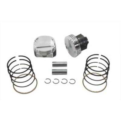 【並行輸入品】 11-9895 鍛造スタンダード 10:1 ピストンキット 取寄せ Vツイン Forged Standard 10:1 Piston Kit (検索用／ Wis