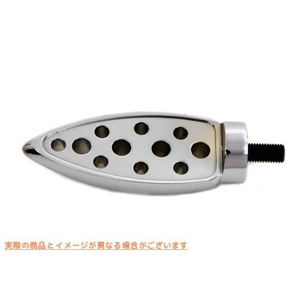 21-0281 クローム ティアドロップ シフター ペグ 取寄せ Vツイン Chrome Teardrop Shifter Peg (検索用／｜parts-depot