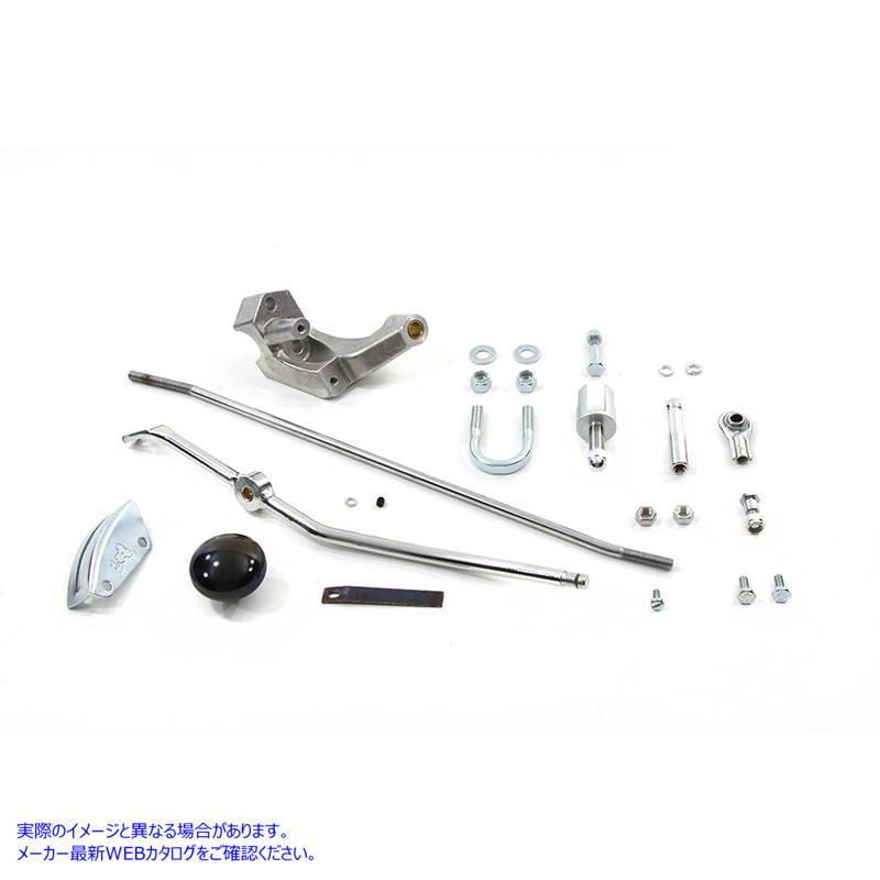 22-0712 ポリススタイル ジョッキー シフター コントロール キット 取寄せ Vツイン Police Style Jockey Shifter Control Kit (｜parts-depot