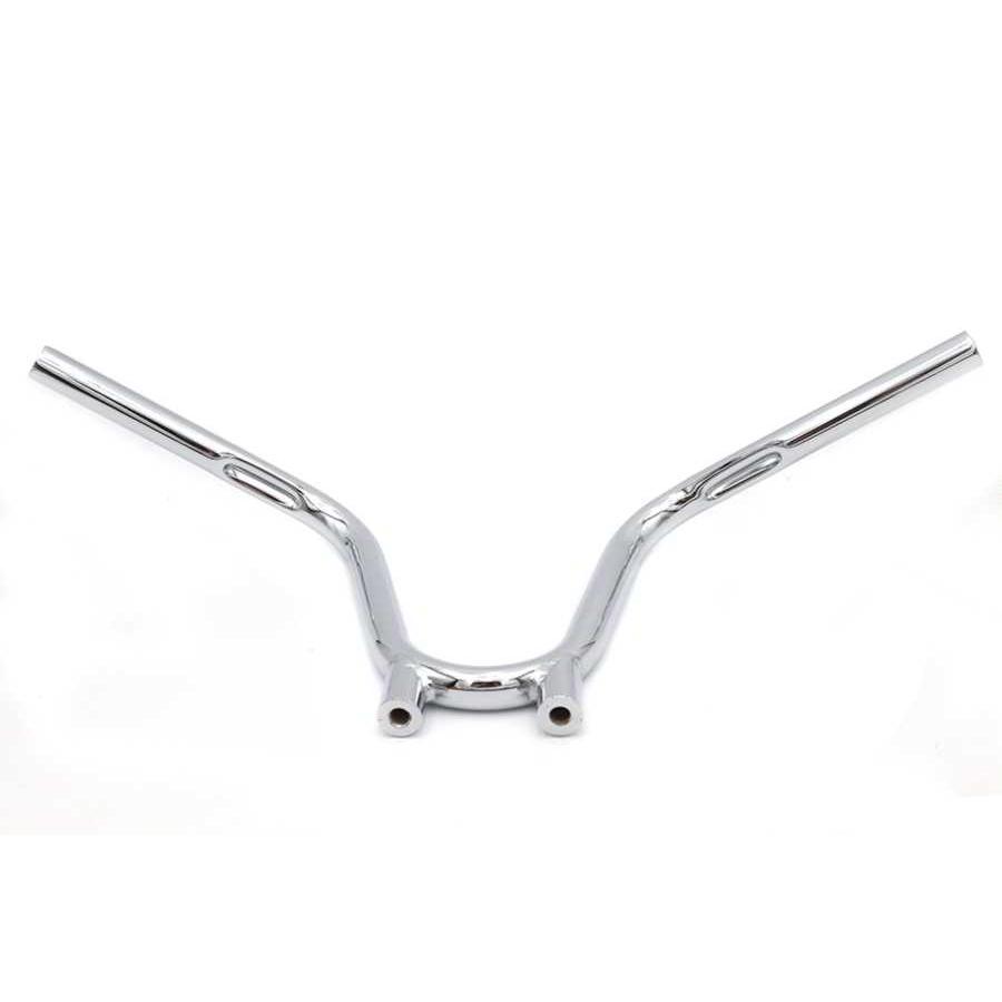 【取り替えっこ品】 25-0052 1 in NYC 手持ち部分赤ちょうちん クローム 取寄せ Vツイン 1 inch NYC Handlebar Chrome (探し回る用／