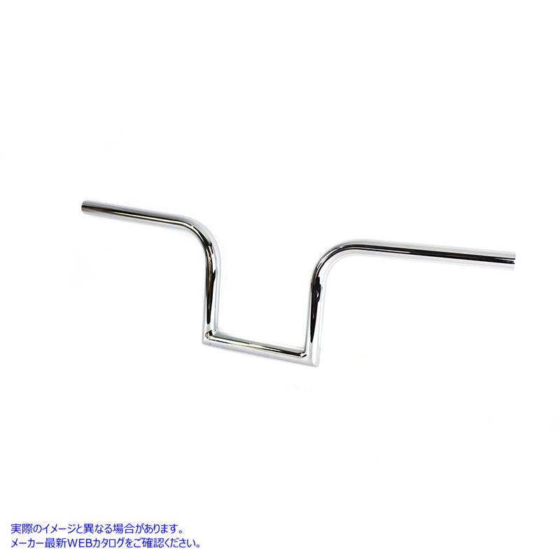 【互換品】 25-0483 エイプハンガーZ ハンドルバー クローム 取寄せ Vツイン 8 inch Ape Hanger Z Handlebar Chrome (検索用／の画像