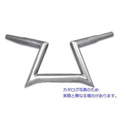 【互換品】 25-0748 6-1/2 インチ Incysa 'Z' バーハンドルバー (インデントなし) 取寄せ Vツイン 6-1/2 inch Incysa 'Z' Bar Haの画像