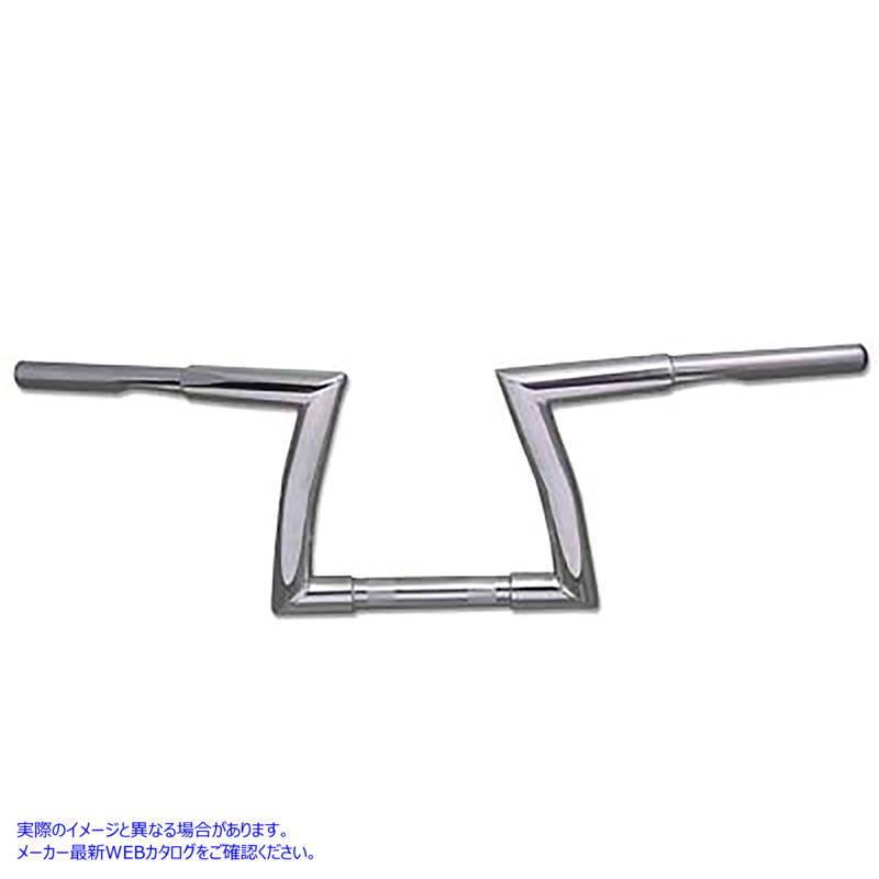 25-1095 7-3/4 インチ ZZ トップハンドルバー (インデント付き) 取寄せ Vツイン 7-3/4 inch ZZ Top Handlebar with Indents (検｜parts-depot