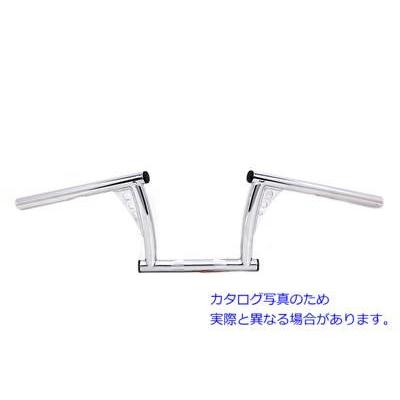【互換品】 25-1833 7-1/2 インチ ヴィンテージ ハンドルバー (インデントなし) 取寄せ Vツイン 7-1/2 inch Vintage Handlebar wの画像