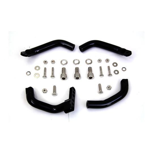 Harley Davidson 【互換品】 27-0812 フットボード延長キット ブラック