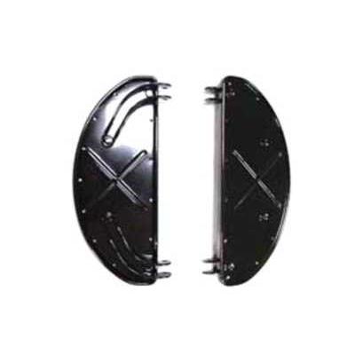 Harley Davidson 27-0947 レプリカドライバー半月型フットボードセット 