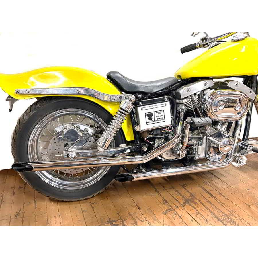 互換品】 30-3101 MCM エキゾースト ドラッグ パイプ セット (ブラック