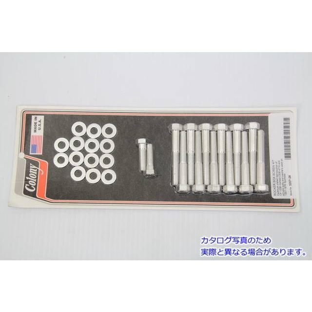 【並行輸入品】 3207-28 ロッカー ボックス スクリュー キット カドミウム 取寄せ Vツイン Rocker Box Screw Kit Cadmium (検索の画像