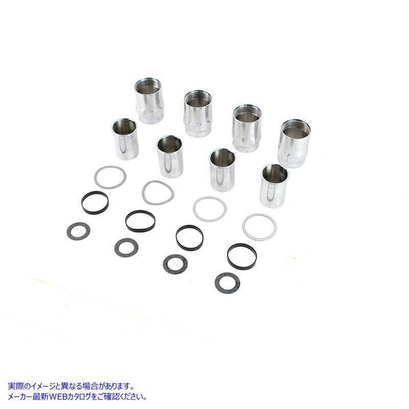【並行輸入品】 3273-20 バルブカバーセット クロームメッキ 取寄せ Vツイン Valve Cover Set Chrome Plated (検索用／ Colonyの画像