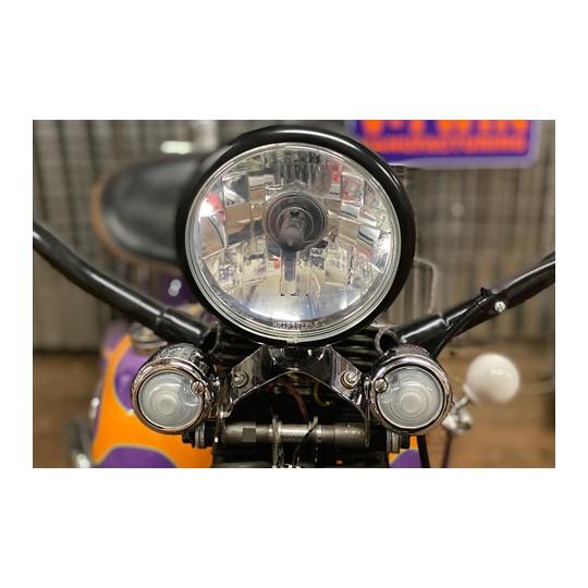 V-TWIN 製 GUIDE レプリカ用 ガラスレンズ オレンジ 互換品】 33-1226 レプリカ マーカー ランプ レンズ ガラス ブレット