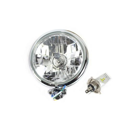 BATES ベイツライト 互換品】 33-2355 5-3/4 インチ ベイツ スタイル 6 ボルト LED ヘッド