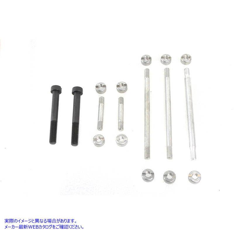 【並行輸入品】 3310-17 エンジンケースボルトキット 取寄せ Vツイン Colony Engine Case Bolt Kit (検索用／_2