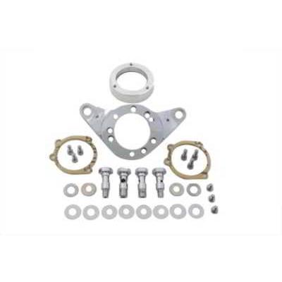 Harley Davidson 34-0445 エアクリーナーブラケットキット クローム 