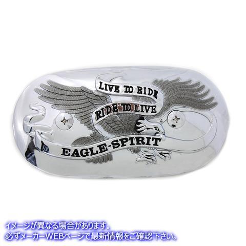 34-0986 Eagle Spirit オーバル クローム エア クリーナー インサート 取寄せ Vツイン Eagle Spirit Oval Chrome Air Cleaner In｜parts-depot