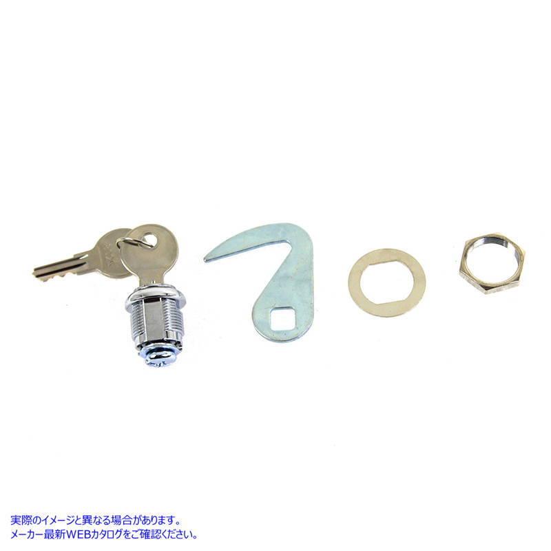 37-8375 サドルバッグロックとフックキット Saddlebag Lock and Hook Kit 取寄せ Vツイン (検索用／53306-69 53307-69 V-Twin｜parts-depot