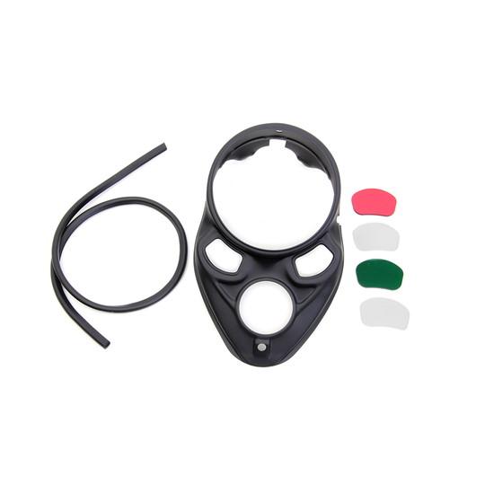 シングルていおー 互換品】 39-0747 ブラックダッシュパネル 取寄せ Vツイン Black Dash