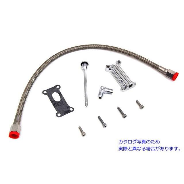 【取り替えっこ品】 40-0024 ラジウムクロムオイルフィラーキット 取寄せ Vツイン Radium Chrome Oil Filler Kit (探し回る用／