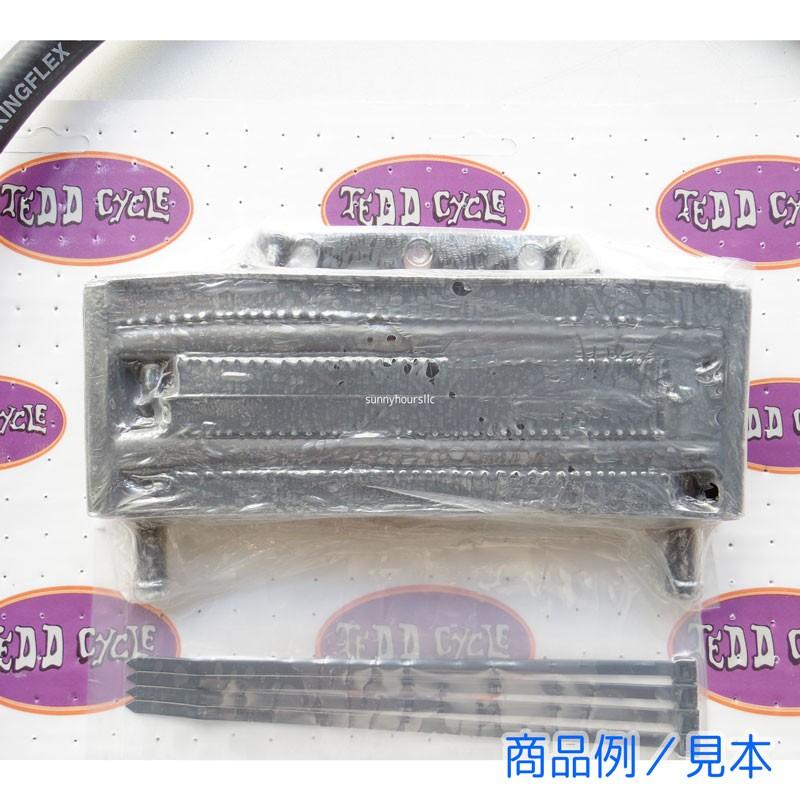 【互換品】 40-0305 シフトン オイルクーラー 横置きスタイル 取寄せ Vツイン Lockhart Replica Oil Cooler (検索用／の画像