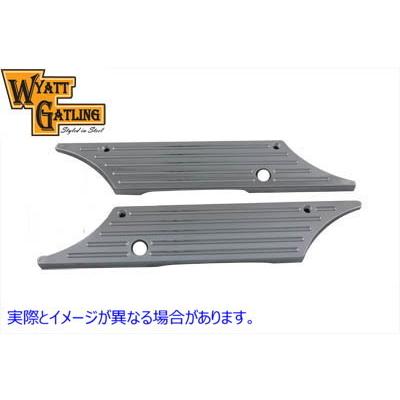 Harley Davidson - 【取り替えっこ品】 42-0176 ワイアット ガトリング サドル御徒面子 人間の顔 本塁 取寄せ Vツイン Wyatt Gatling Saddlebag Face Plat