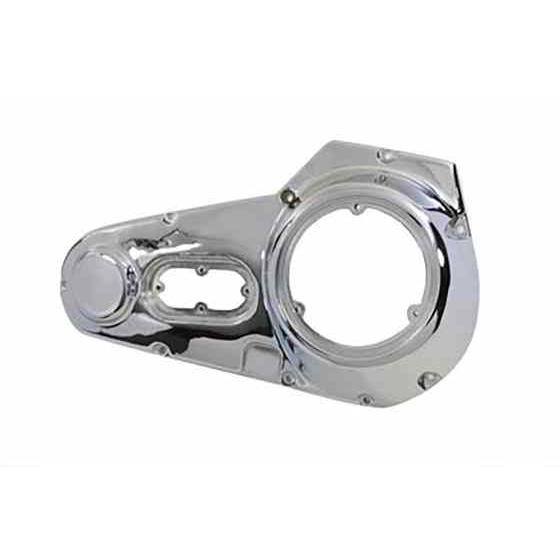 【互換品】 43-0256 クロームアウタープライマリーカバー 取寄せ Vツイン Chrome Outer Primary Cover (検索用／60547-77_2