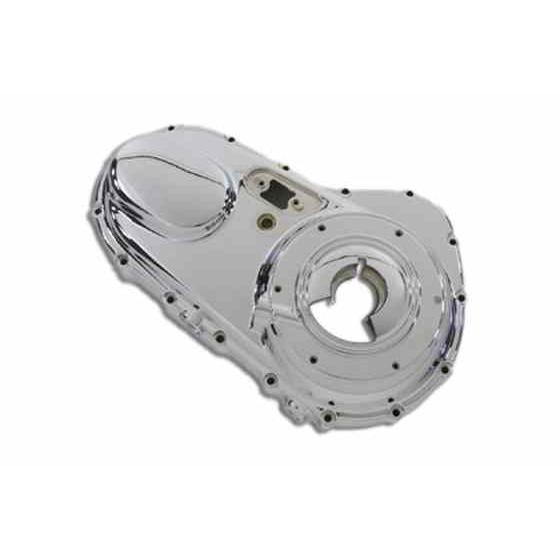 【互換品】 43-0263 クロームアウタープライマリーカバー 取寄せ Vツイン Chrome Outer Primary Cover (検索用／25460-04_2