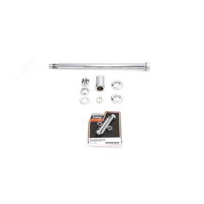 【互換品】 44-0620 クローム リア アクスル キット 取寄せ Vツイン Chrome Rear Axle Kit (検索用／