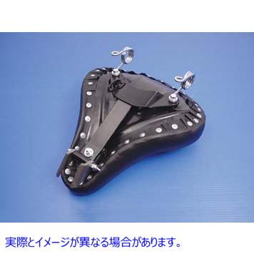 47-0601 ベイツ スタイル ブラック レザー シート キット 取寄せ Vツイン Bates Style Black Leather Seat Kit (検索用／ Bates｜parts-depot｜02