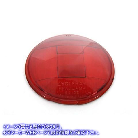 入荷予定商品 49-0672 Replica Headlamp Glass Lens Red Vツイン (検索