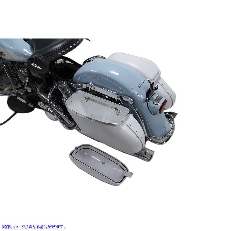 Harley Davidson 49-2498 レプリカ バブル サドルバッグ セット Harley Davidson 49-2498 レプリカ バブル サドルバッグ セット