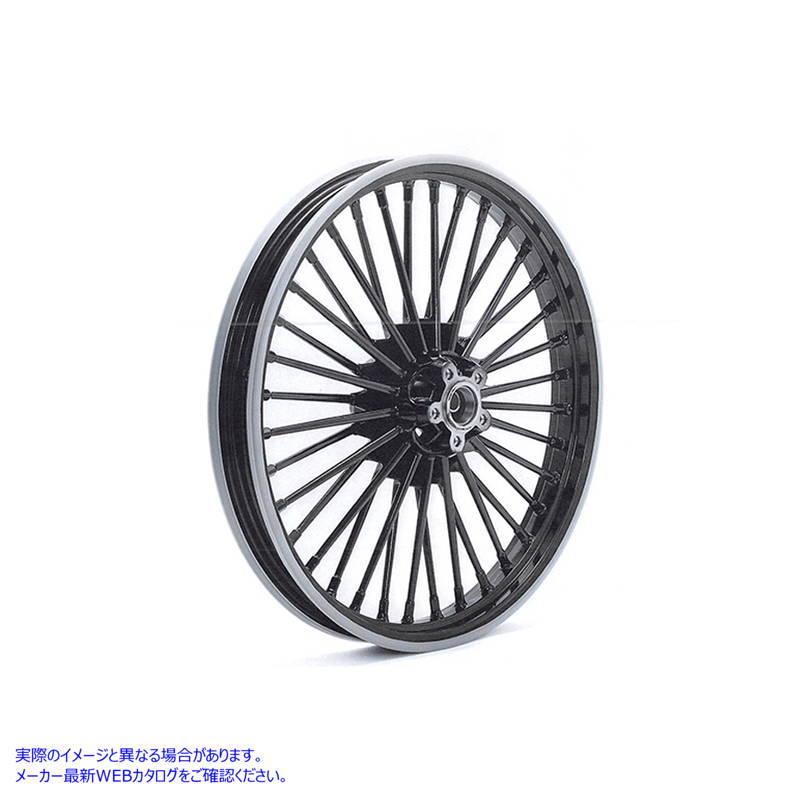 【互換品】 52-0001 21 インチ x 2.15 インチ x 36 Duro マットブラック ホイール 取寄せ Vツイン 21 inch x 2.15 inch Duro 36の画像