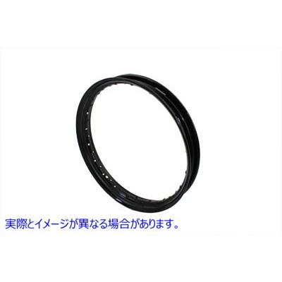 【互換品】 52-0961 KH レプリカ 19 インチ x 2.15 インチ ホイール リム ブラック 取寄せ Vツイン KH Replica 19 inch x 2.25 i