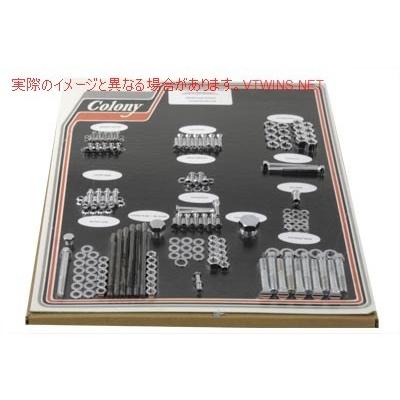 【並行輸入品】 8303 CHR クロームストックスタイルハードウェアキット 取寄せ Vツイン Chrome Stock Style Hardware Kit (検索