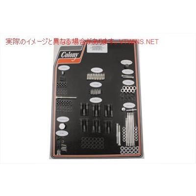 【並行輸入品】 8318 CAD ストックスタイルハードウェアキットカドミウム 取寄せ Vツイン Colony Stock Style Hardware Kit Cadm