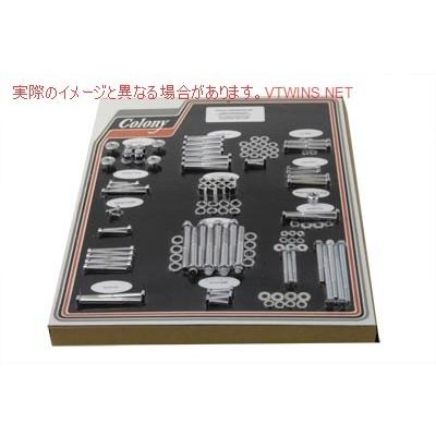 【並行輸入品】 8321 CHR 店卸し資産 表現スタイル ハードウエア 一揃いの道具 クローム 取寄せ Vツイン Colony Stock Style Hardware Kit Ch